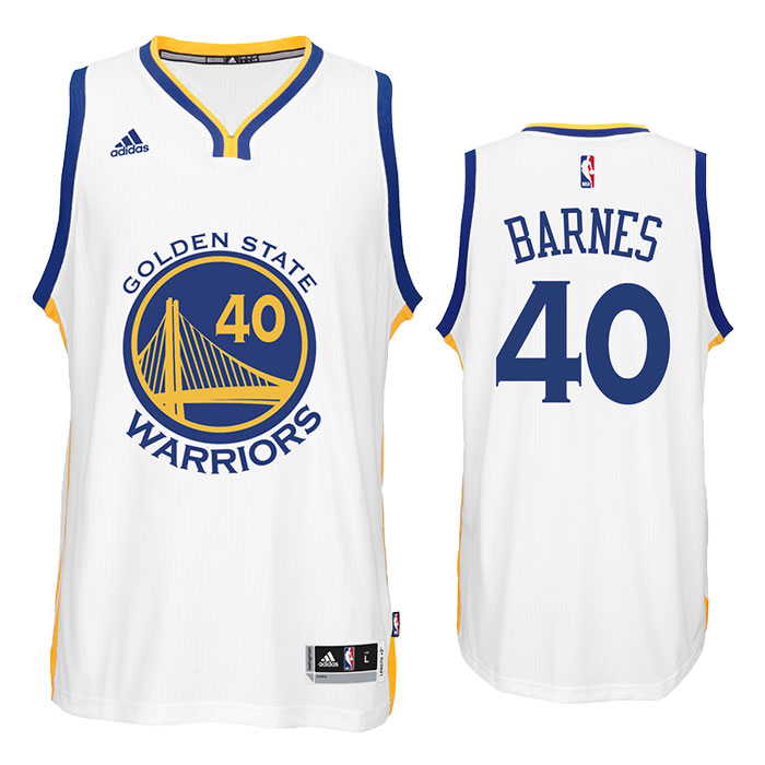 Harrison Barnes, Golden State Warriors [Home] - Cliquez sur l'image pour la fermer